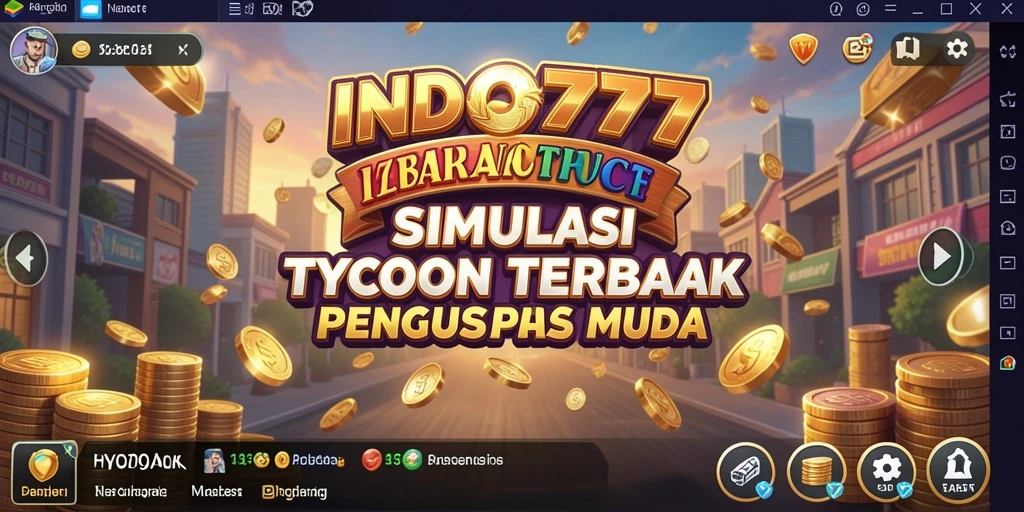 Tampilan gameplay Tycoon yang menarik dalam INDO777.