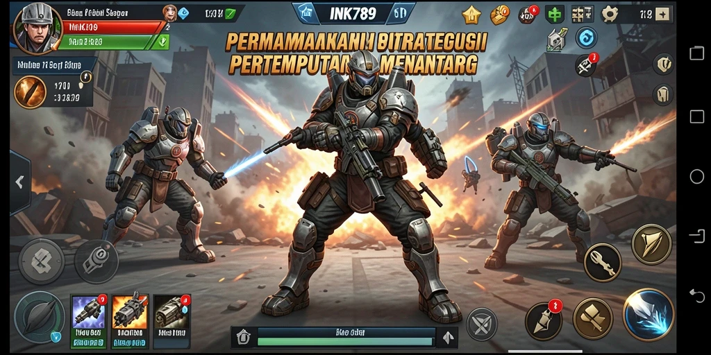 Tampilan gameplay INK789 yang seru dan strategis.